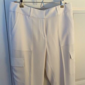 Ann Taylor light cream pant, size 6 regular